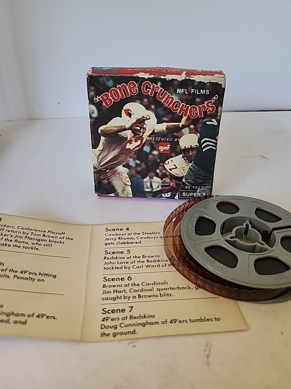 'Bone Crunchers' Vintage NFL Films 1960s